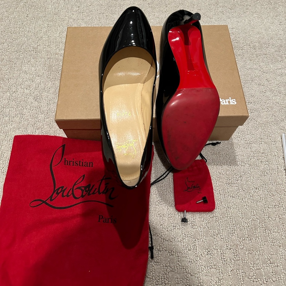 Christian Louboutin 85mm Merci Allen Round Toe
